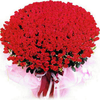  Sakarya internetten çiçek siparişi  1001 adet kirmizi gülden çiçek tanzimi