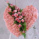 kalp pano karankil ve güller   Sakarya online çiçekçi , çiçek siparişi 