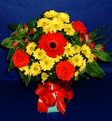  Sakarya çiçek online çiçek siparişi  sade hos orta boy karisik demet çiçek 
