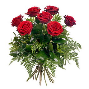  Sakarya İnternetten çiçek siparişi  7 adet kırmızı gülden buket